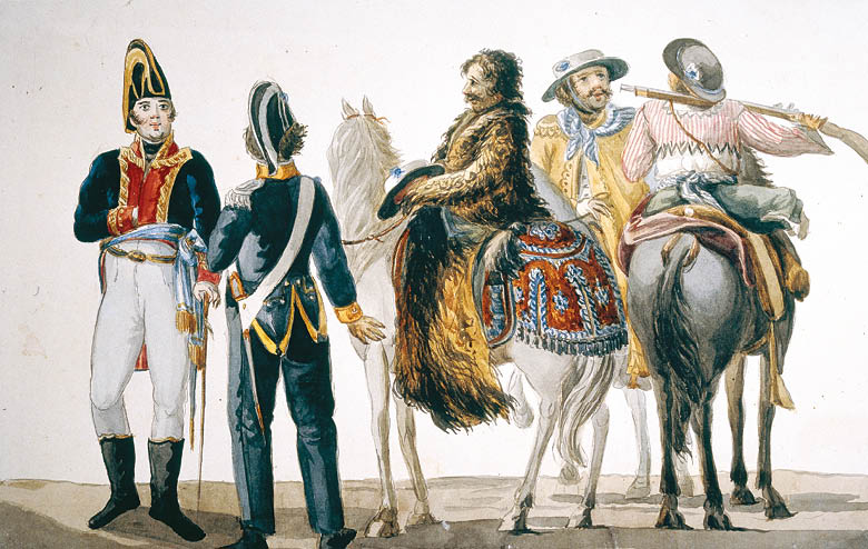 1810-1827, Acuarela a color en papel verjurado, Real Biblioteca del Palacio Real de Madrid