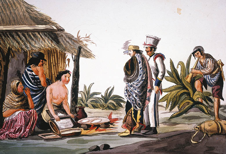 1810-1827, Acuarela a color en papel verjurado, Real Biblioteca del Palacio Real de Madrid