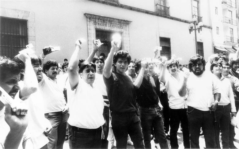 Huelgas obreras  Sobre 256-B 1990 senado