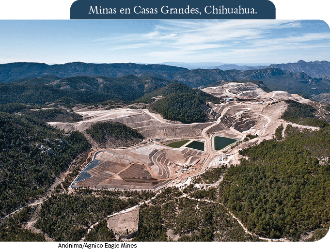 Anónima Agnico Eagle Mines,Minas en Casas Grandes, Chihuahua