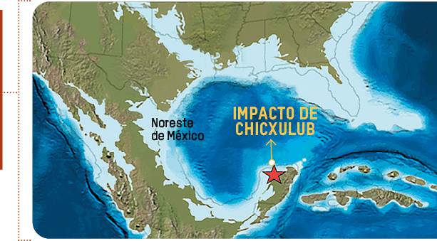Noreste de México,impacto de Chicxulu