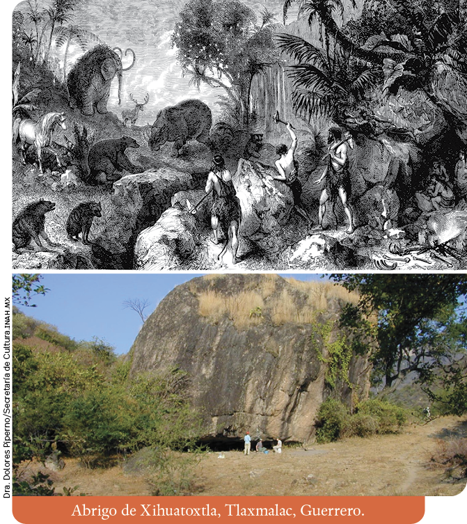 Dra  Dolores Piperno Secretaría de Cultura inah mx,Abrigo de Xihuatoxtla, Tlaxmalac, Guerrero