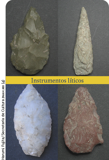 Harumi Fujita Secretaría de Cultura inah mx (4),Instrumentos lítico