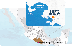 puerto marqués,Bahía de Acapulco,Acapulco, Guerrer