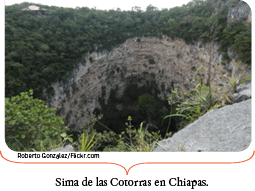 Roberto González Flickr com,Sima de las Cotorras en Chiapas