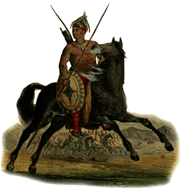 CLAUDIO LINATI, cacique apache, LITOGRAF çA, 1828, EN CLAUDIO LINATI,  Costumes civils, militares et r  gigieux du Mexique   Bruxelles : C  Sattanino,  1828 