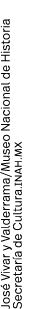 José Vivar y Valderrama Museo Nacional de Historia Secretaría de Cultura inah mx 