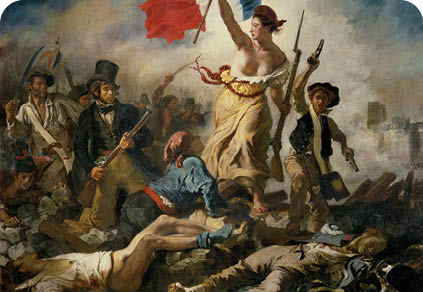 Liberty Leading the People  1830  Oil on canvas, 260 x 325 cm 