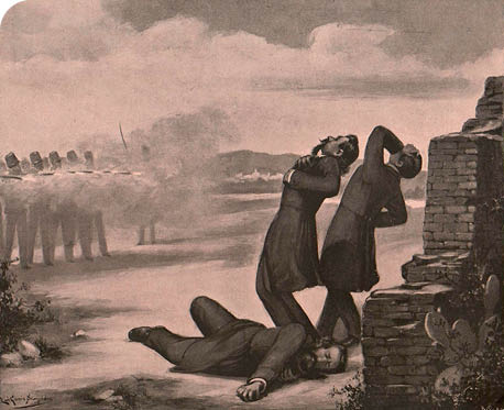 fusilamiento de maximiliano miramon y mejia