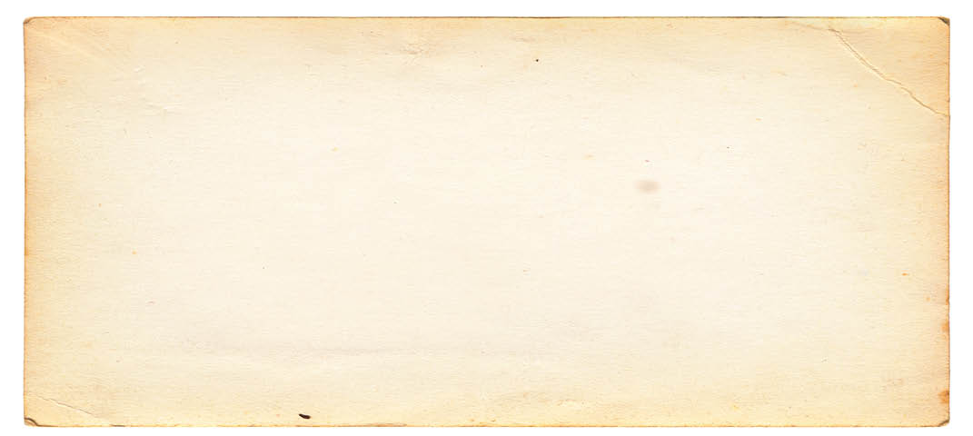 Back of an old photo