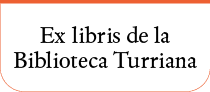 Ex libris de la Biblioteca Turrian